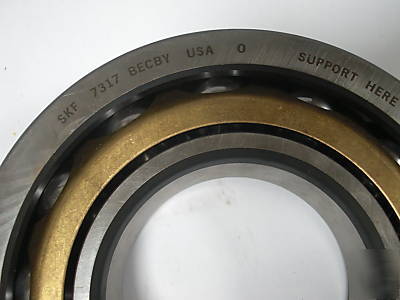 New skf 7317 becby single angle roller bearing 