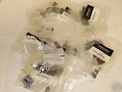 New video jet parts, lot of 34 different part numbers