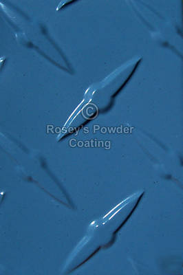 Old advance blue 1 lb powder coating paint