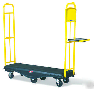 Rubbermaid stock restocking truck cart dolly