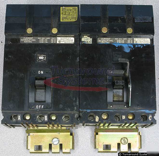 Square d FA36070 circuit breakers, 70 amp, i-line