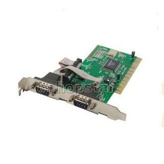 Syba pci to dual port 9 pin RS232 serial adapter card