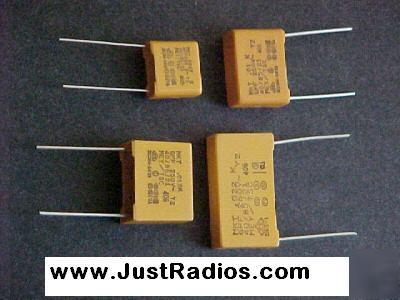 .01UF 250 vac type Y2 film safety capacitors : qty=10