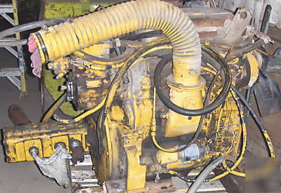 353 detriot diesel engine power unit / hydraulic pump