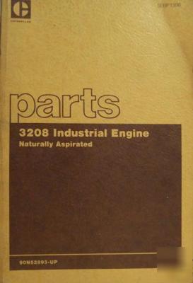 Caterpillar 3208 industrial engines parts manual