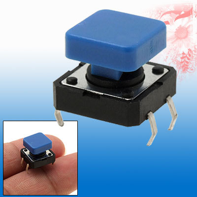 Dual color mini push button momentary tactile switch