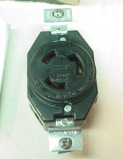Lot 10 leviton locking L10-20 receptacles 20A 125/250V