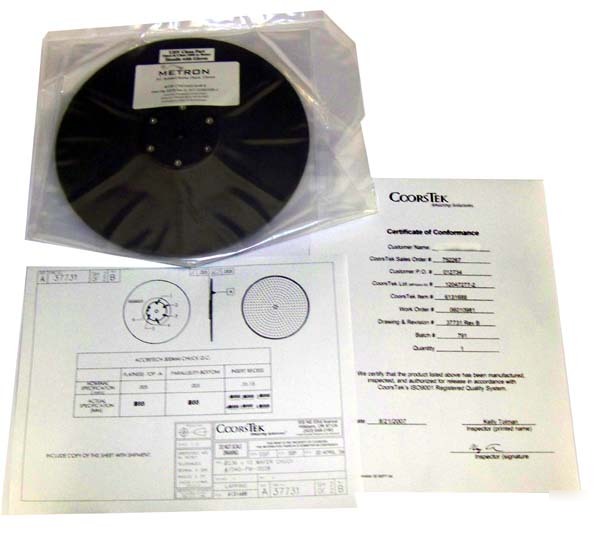 New coorstek 236MM sc-ds silicon carbide wafer chuck