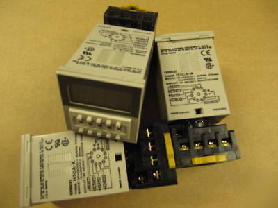 Omron solid-state digital timer H3CA-a 0.1 s to 9,990H