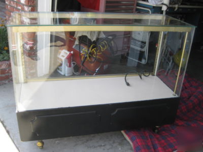 Retail home glass display case showcase counter store 
