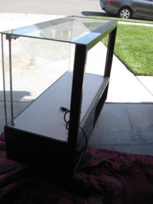 Retail home glass display case showcase counter store 