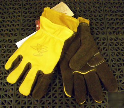 The glove corp X3 gauntlet cuff firefighting gloves xxl