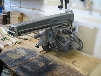 Vintage dewalt 790 radial arm saw - 3.5HP 110V - 12