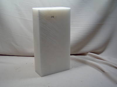 Acetal, delrin , 2.25 thick....natural #16
