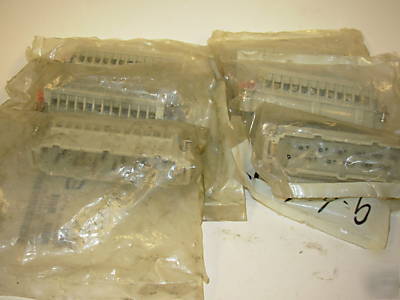 Harting han 10 hve high voltage connectors lot of 9 