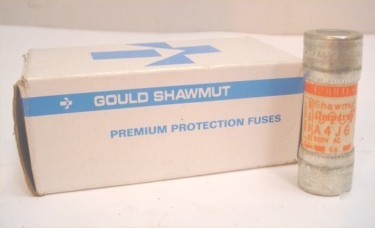 Lot of 7 gould shawmut fuses 600 vac 300 vdc 