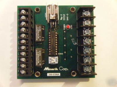 Minarik switching logic board 200-0386A regen drive