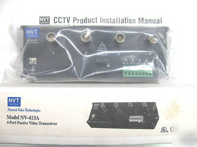 Nvt 4 channel passive video transceiver nv-413A