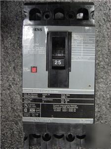 Siemens circuit breaker HED43B025