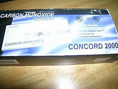 Bw tech co-1 concord 2000 carbon monoxide detector