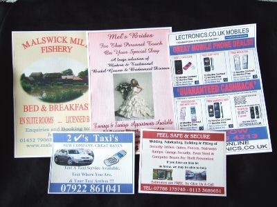 Colour leaflets/flyers size A5 from Â£8 per 100
