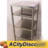 Commercial kitchen stainless steel equipment stand