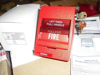 Est fire alarm system lot smoke detectors,strobe lights