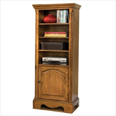 Home styles country casual bookcase in oak