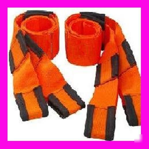 New pair forearm forklift moving straps home delivery i