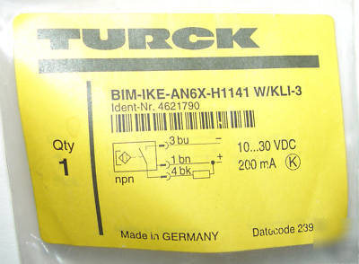 Truck bim-ike-AN6X-H1141 w/KL1-3 proximity switch