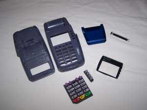 Verifone omni 3750 4MG dual comm +$25.00 in extras