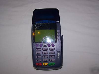 Verifone omni 3750 4MG dual comm +$25.00 in extras