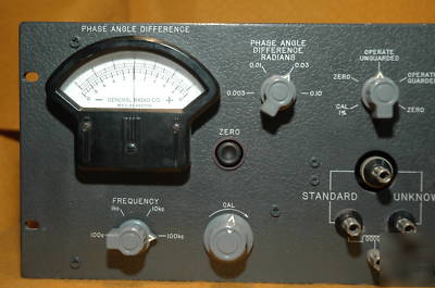 General radio impedance comparator 1605-a 1605A vintage