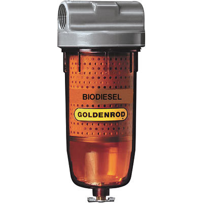 Goldenrod bio-flo biodiesel fuel filter - 3/4