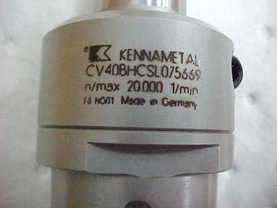 Kennametal CV40BHCSL050669 hydraulic chuck msrp:$673.87