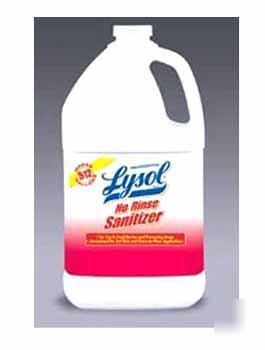Professional lysol no rinse sanitizer case pack 4