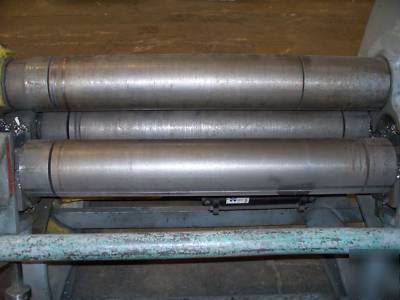 Lown 3' x 5/16 initial pinch plate roll, 5HP