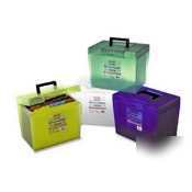 New economy file box with handle and latch - 10.8