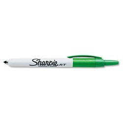 New sharpie® rt retractable permanent marker, 1.0...