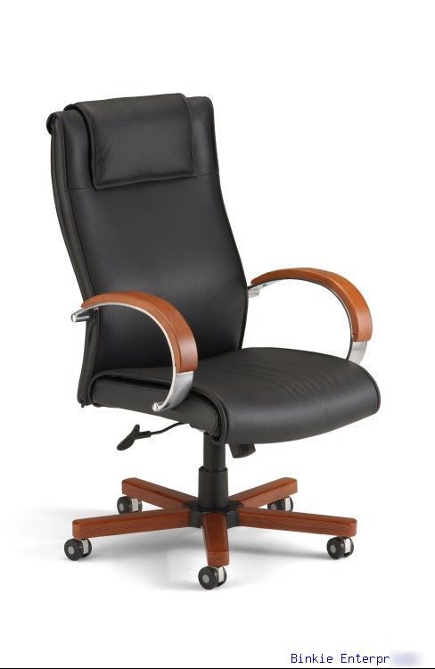 Ofm leather high back ergo computer office desk chair