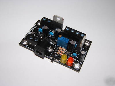 Power supply,triple output self build kit 7805 LM317T