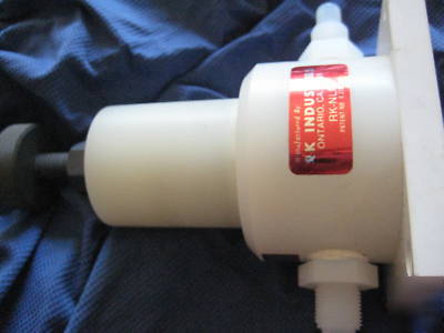 Rk industries pressure valve / regulator rk-nlf no lube
