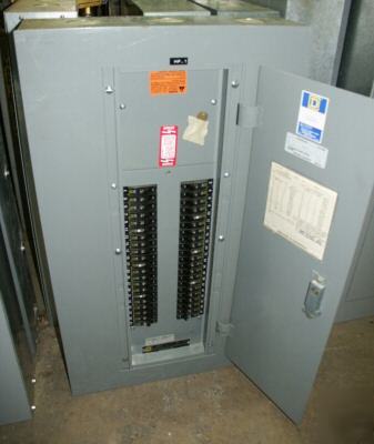 Square d circuit breaker panel load center 42 space 