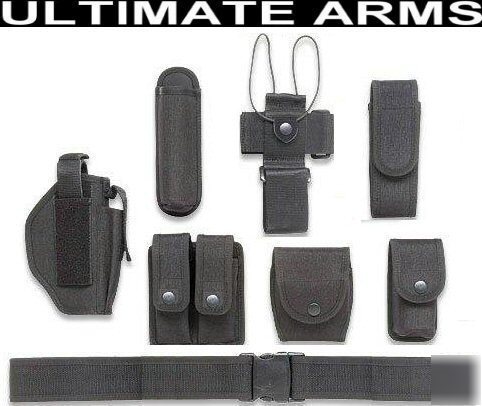 Uag police law enforcement duty belt+pistol holster P2