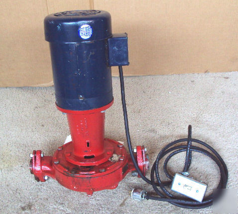 Bell gossett 60 centrifugical pump 1 hp leeson motor