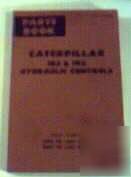 Caterpillar 183/193 hydraulic cont. parts book manual