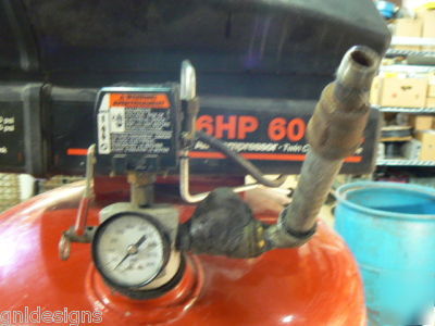 Craftsman 919.15281-1 air compressor 6 hp 60 gallon 