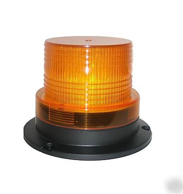 Amber strobe warning beacon light low profile canada