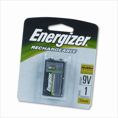 Eveready battery eÂ² nimh rechargeable battery, 9V