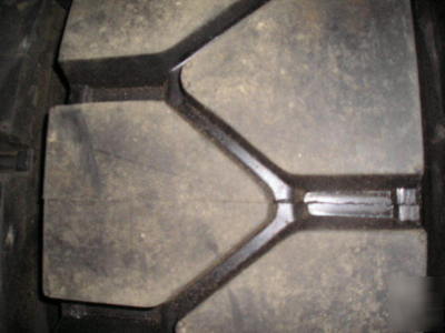 28X9-15 solid forklift tire recap 8.15X15 8.15-15 